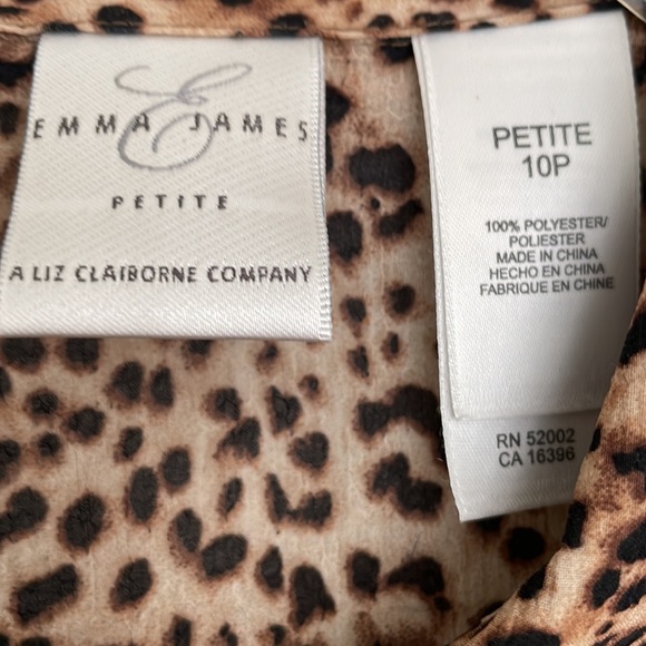 Emma James 2-piece skirt + top in animal print - Picture 4 of 12